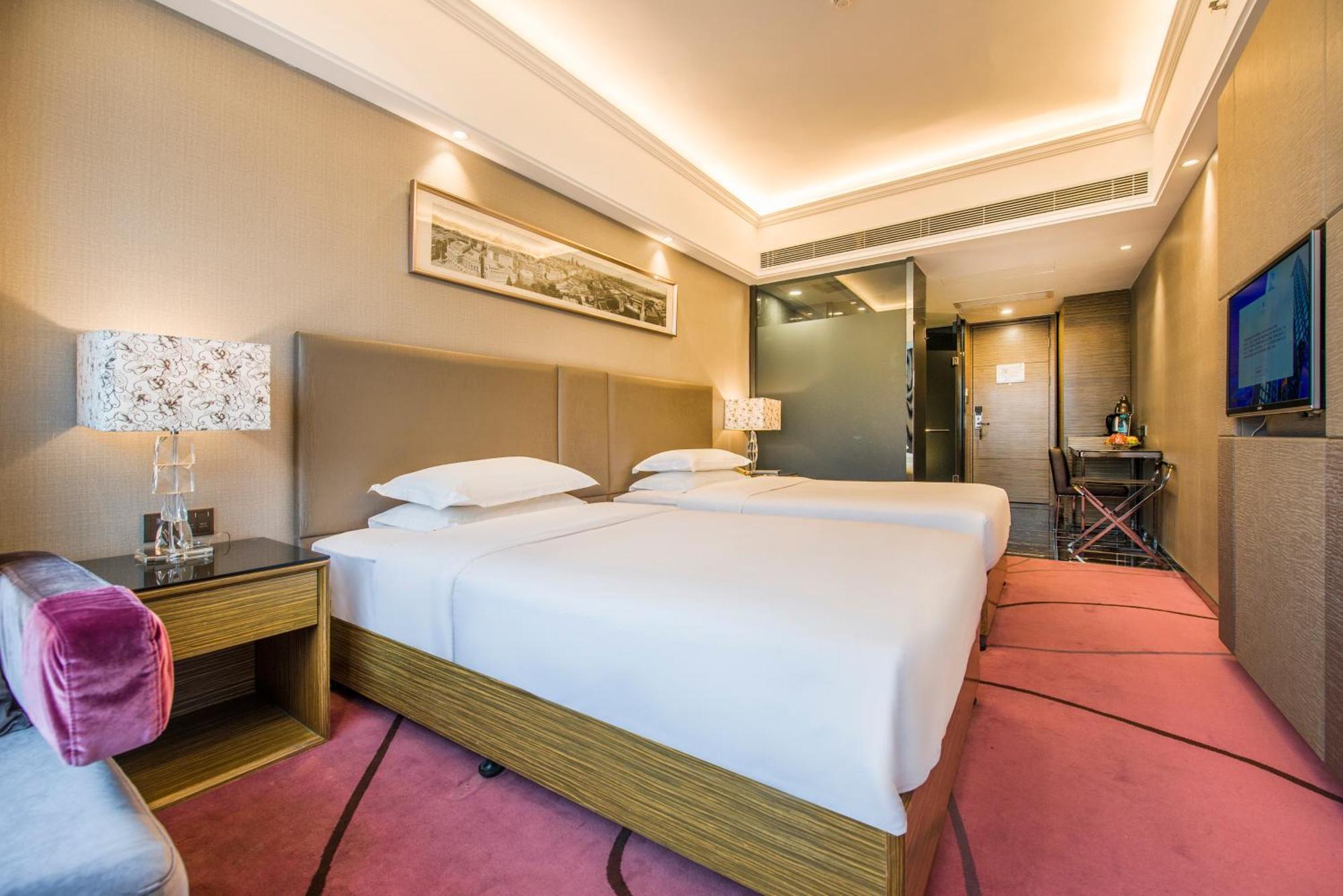 La Perle International Hotel - Free Shuttle Between Hotel And Exhibition Center During Canton Fair & Exhibitor Registration Counter Pokój zdjęcie