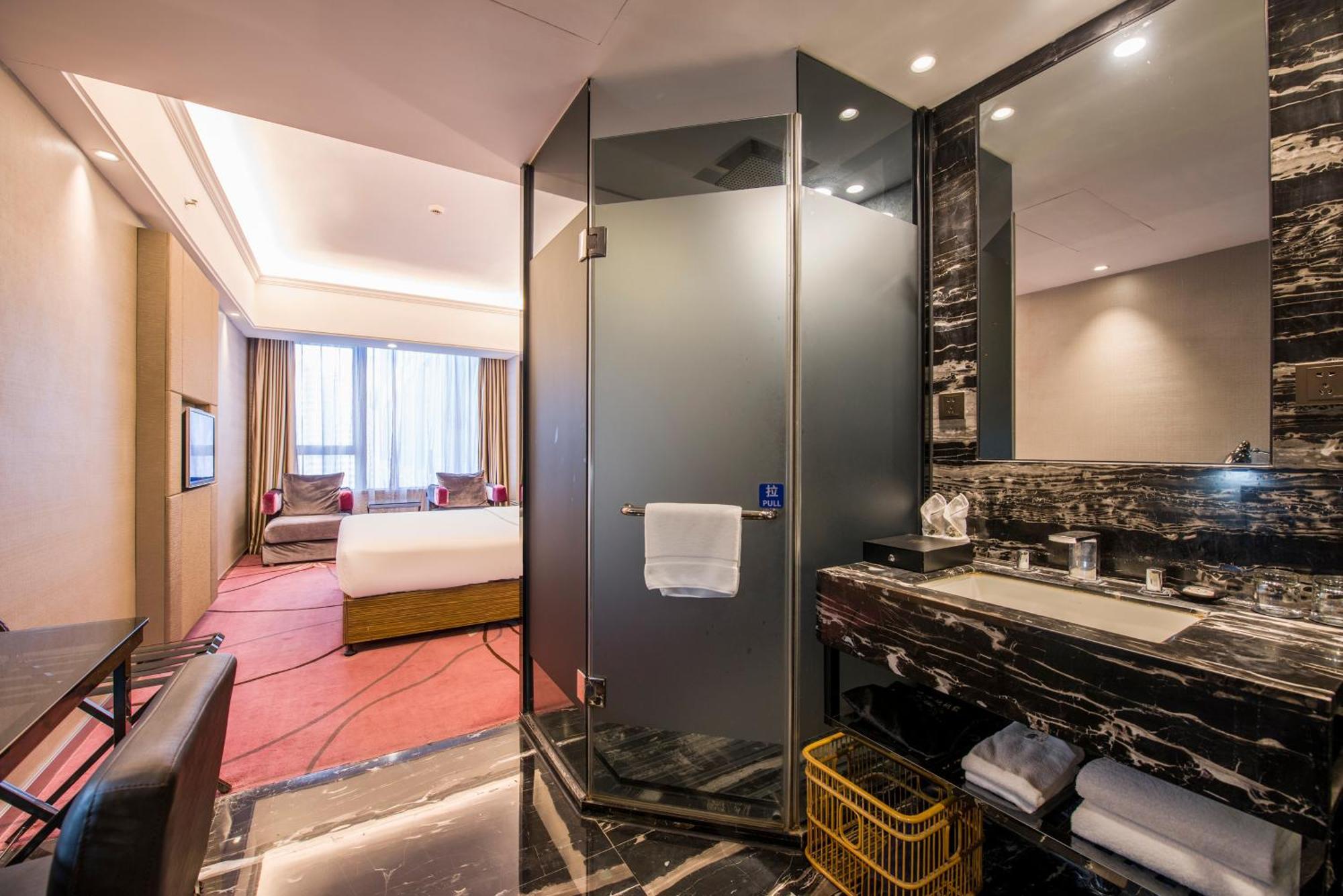 La Perle International Hotel - Free Shuttle Between Hotel And Exhibition Center During Canton Fair & Exhibitor Registration Counter Pokój zdjęcie