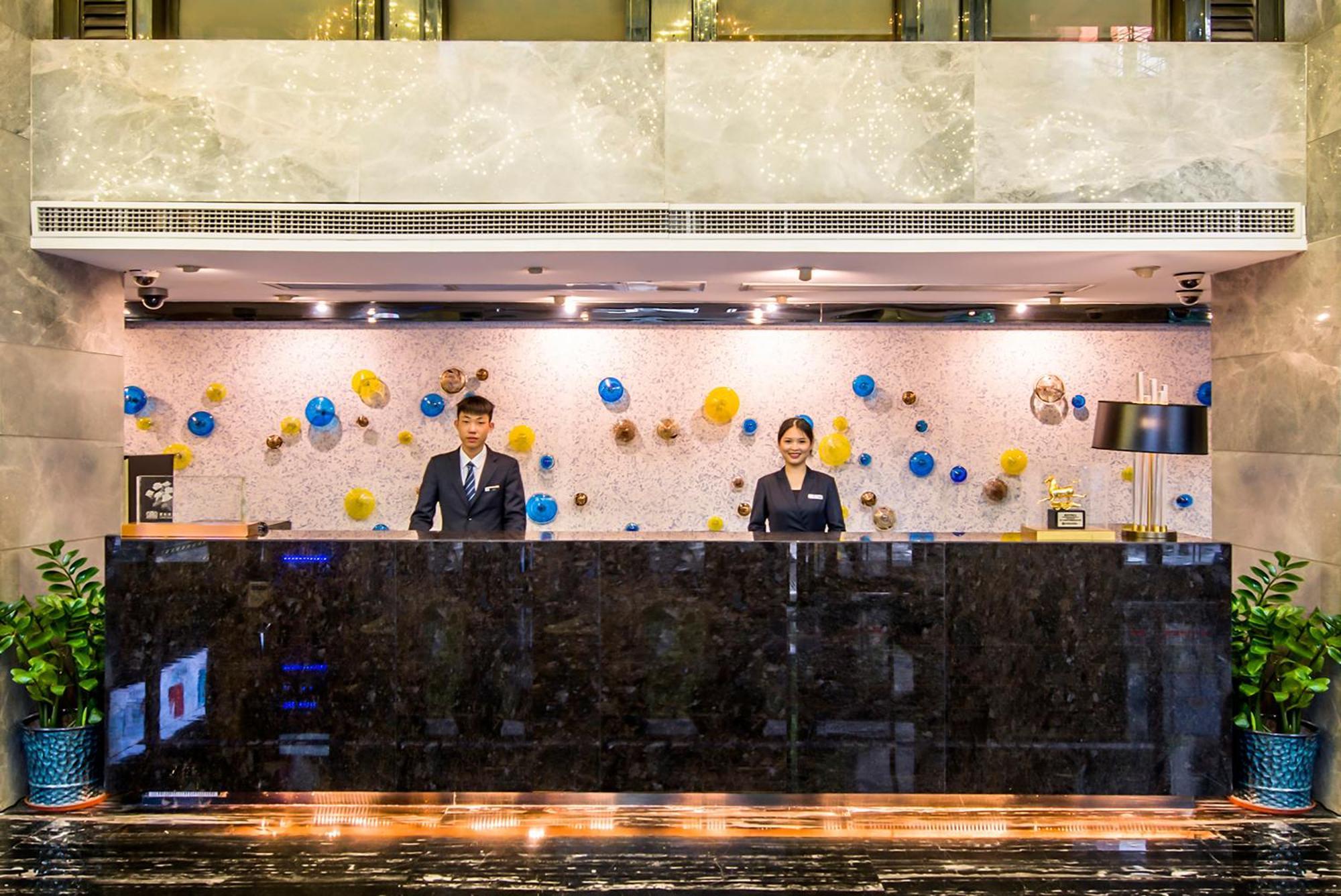 La Perle International Hotel - Free Shuttle Between Hotel And Exhibition Center During Canton Fair & Exhibitor Registration Counter Zewnętrze zdjęcie