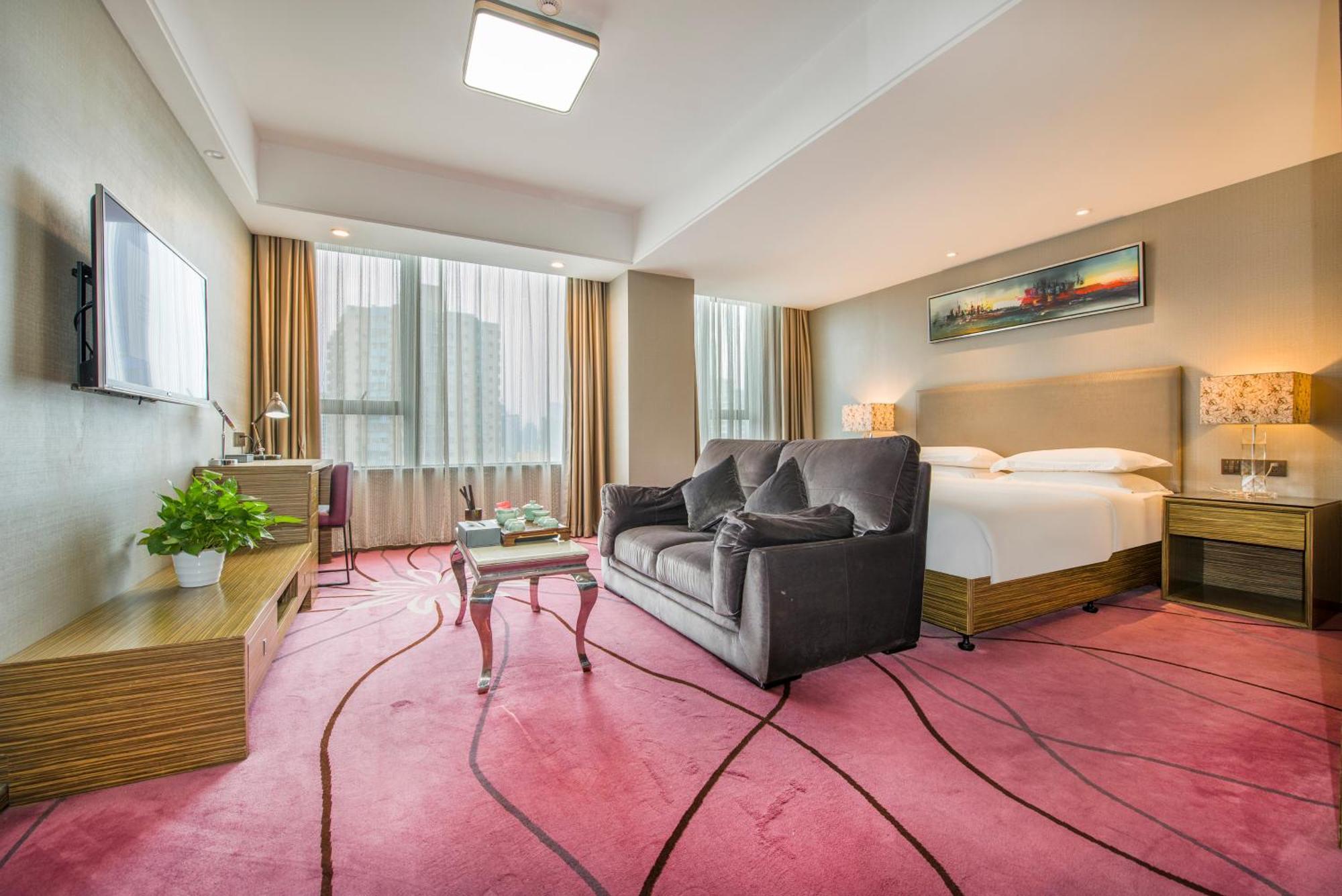 La Perle International Hotel - Free Shuttle Between Hotel And Exhibition Center During Canton Fair & Exhibitor Registration Counter Pokój zdjęcie